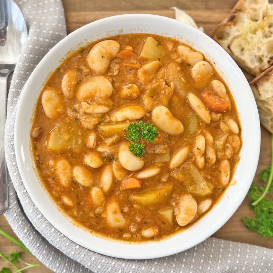 Spanish Butter Bean & Potato Stew