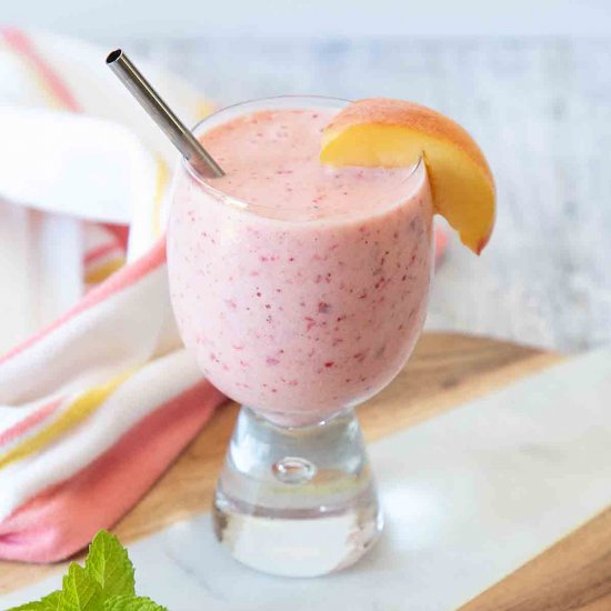 Strawberry Peach Smoothie