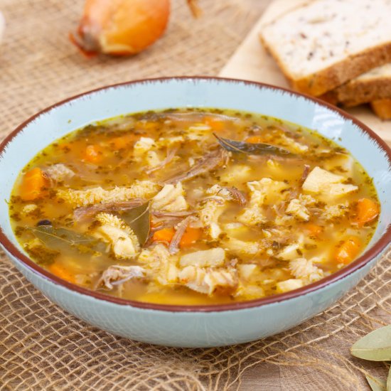 Polish tripe soup