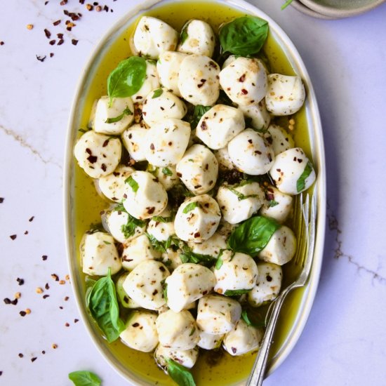 Marinated Mozzarella Balls