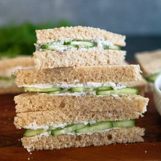 BEST CUCUMBER SANDWICH RECIPE