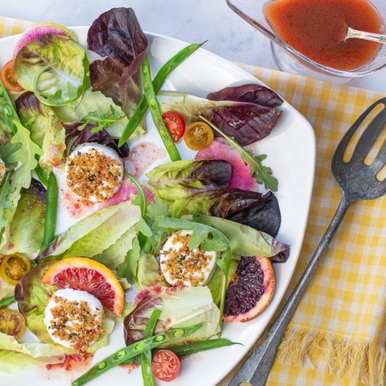 blood orange vinaigrette