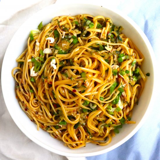 Umami Bomb Cucumber Noodles