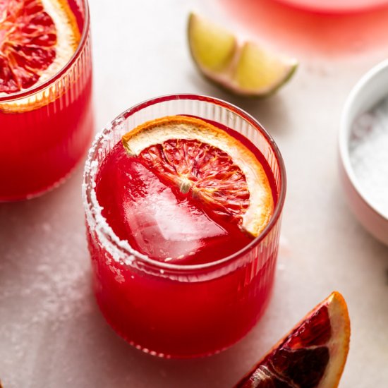 Blood Orange Margaritas