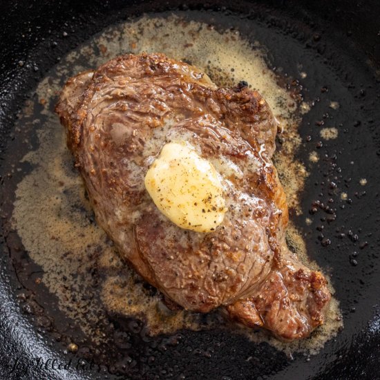 Broiled Ribeye Steak