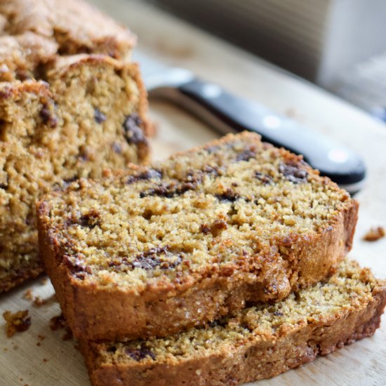 Vegan Whole Wheat Banana Bread