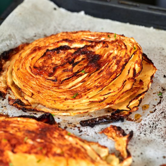 Roasted Cabbage Steaks