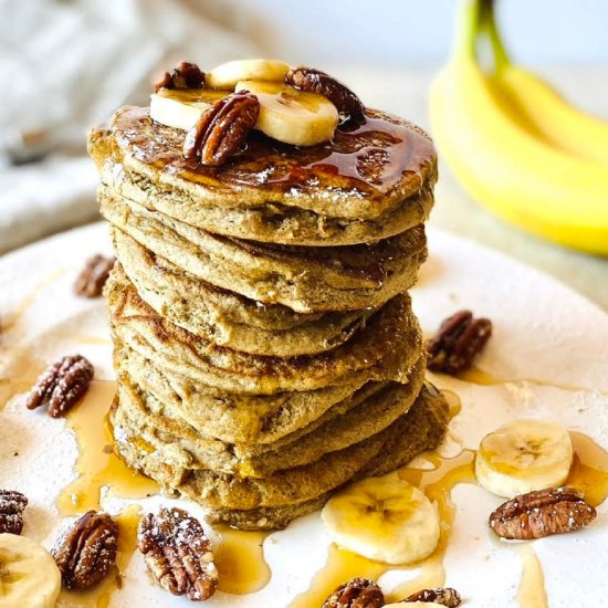 Sourdough Banana Pancakes