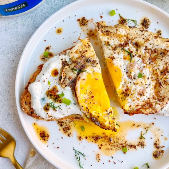 Turkish Eggs on Toast