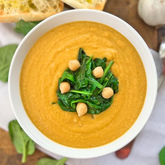 Creamy Chickpea Soup