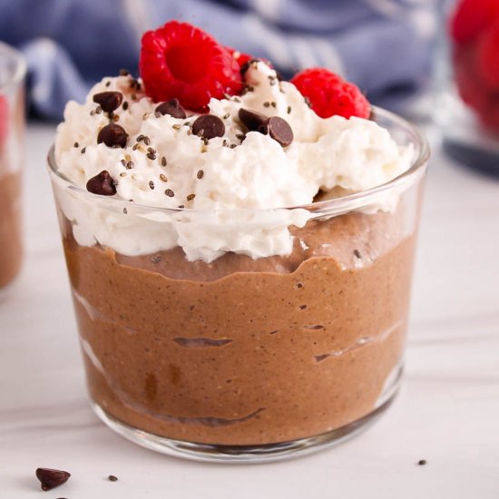 Chocolate chia pudding