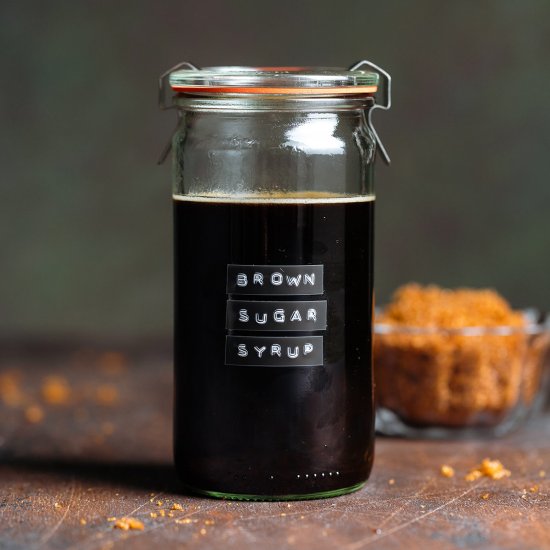 brown sugar simple syrup