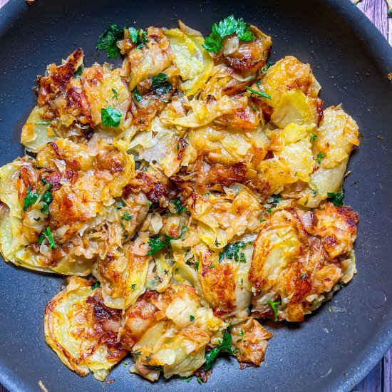 French Lyonnaise Potatoes