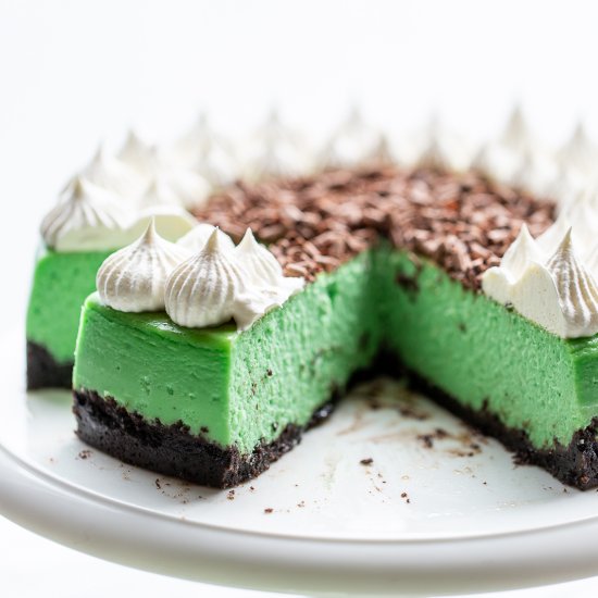 Grasshopper Cheesecake