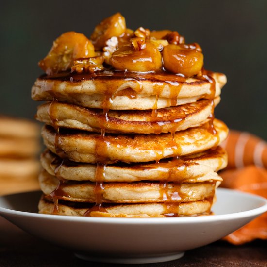 banana foster pancakes