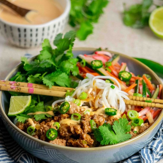 Pork Banh Mi Bowl