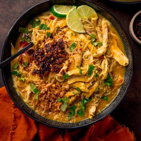 Quick Chicken Laksa