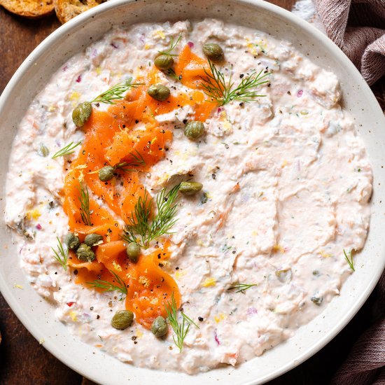 smoked salmon dip