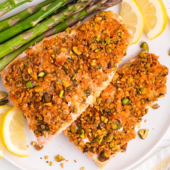 Pistachio Crusted Salmon