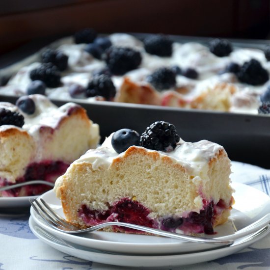 Brioche filled with fruit