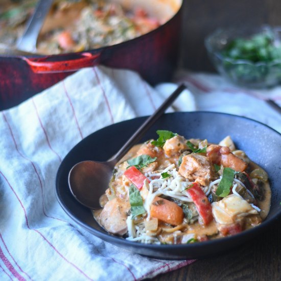 Sun Dried Tomato Seafood Stew