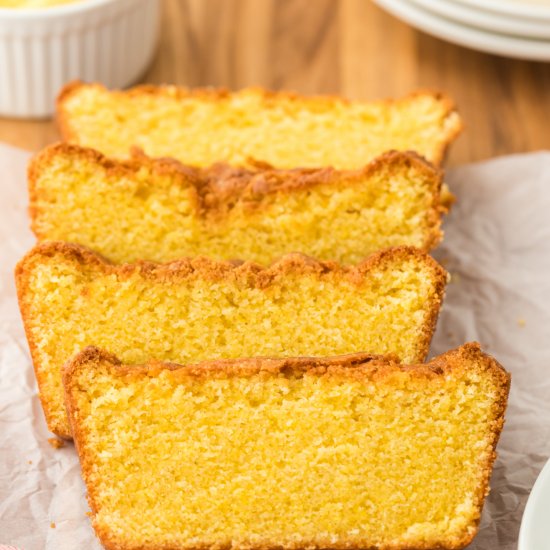 Cornmeal Pound Cake