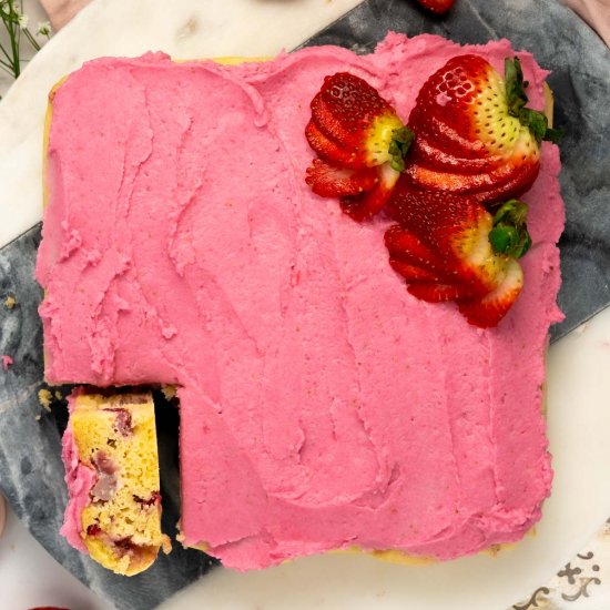 Gluten Free Strawberry Cake