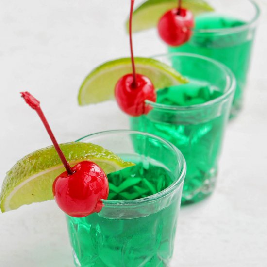 20+ Green Shots and Shooter Recipes