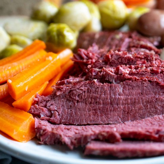 Easy Corned Beef with Bacon