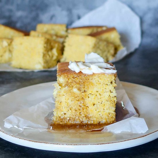 Gluten Free Caribbean Cornbread