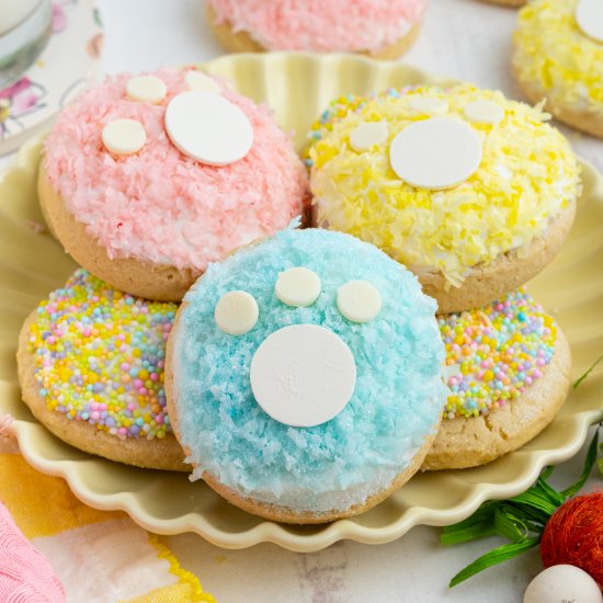 Easy Bunny Print Cookies