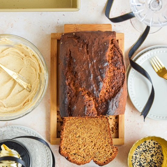 Tahini Banana Bread