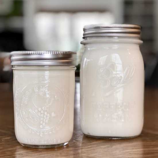 Homemade Evaporated Milk