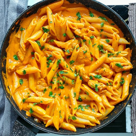 Creamy Butter Chicken Pasta