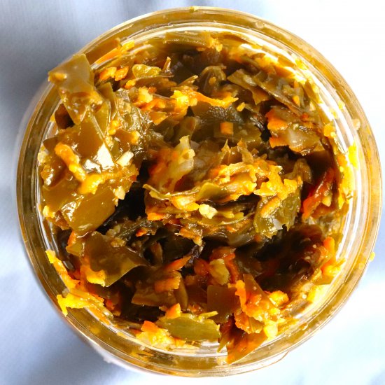 Sweet and Briney Kelp Relish