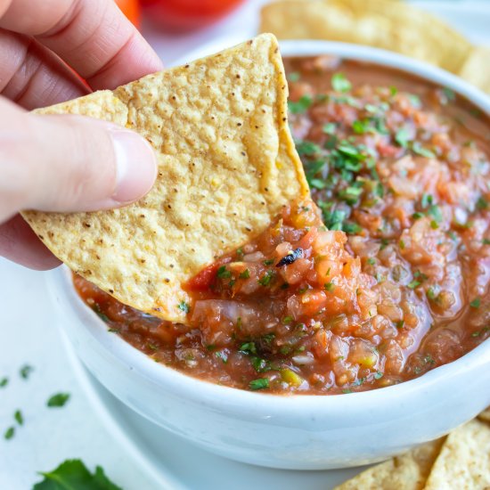 Roasted Tomato Salsa