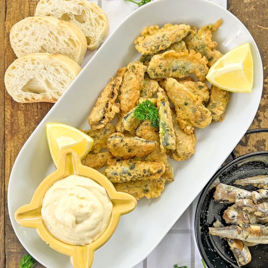 Spanish-Style Fried Sardines