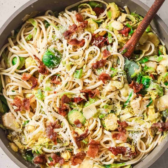 Brussels Sprouts Pasta