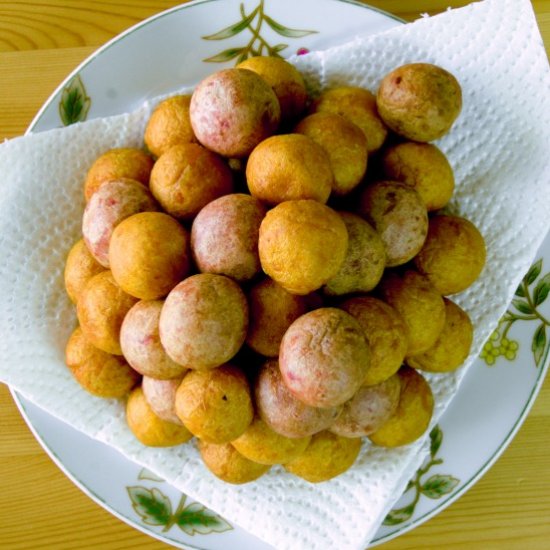 Sweet potato balls recipe