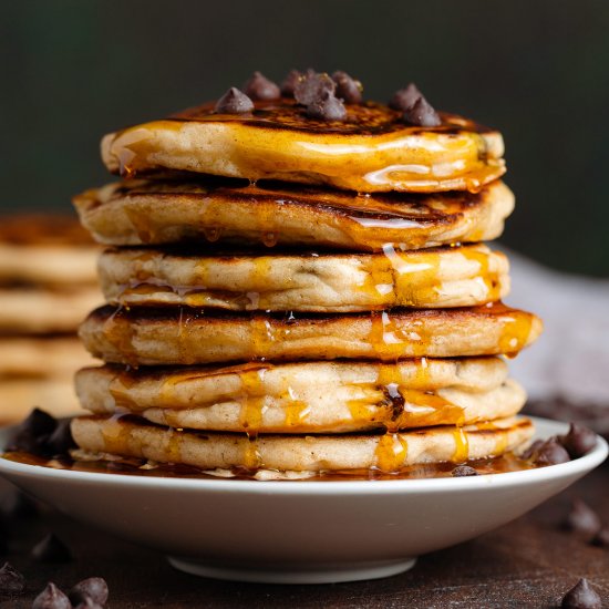 chocolate chip pancakes