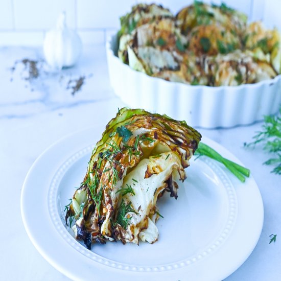 Air Fryer Cabbage