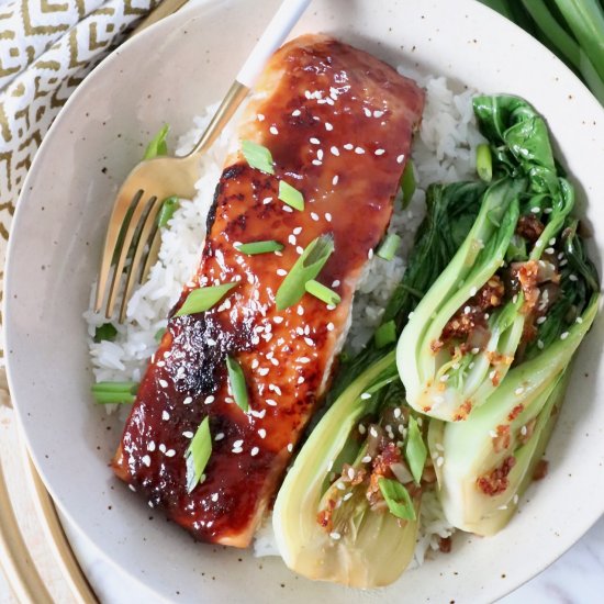 Miso Glazed Salmon