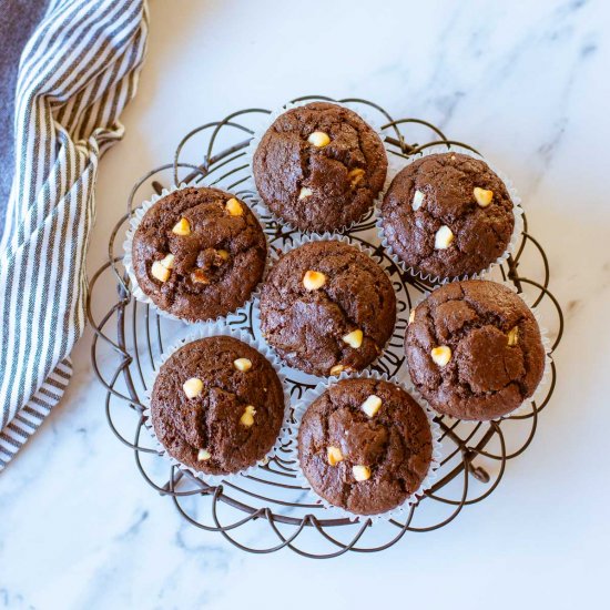 Double Chocolate Muffins