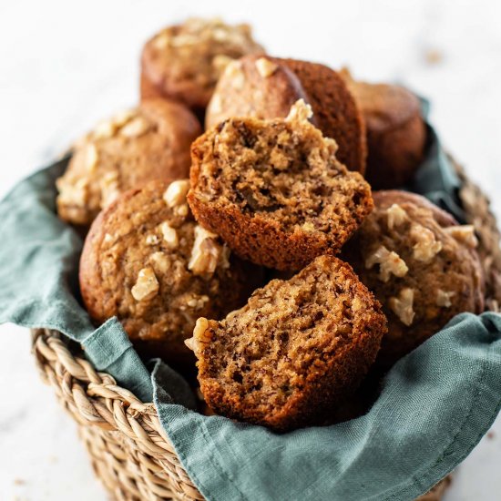 Banana Bread Muffins