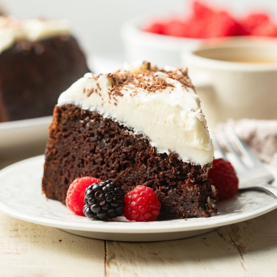 Vegan Guinness Cake