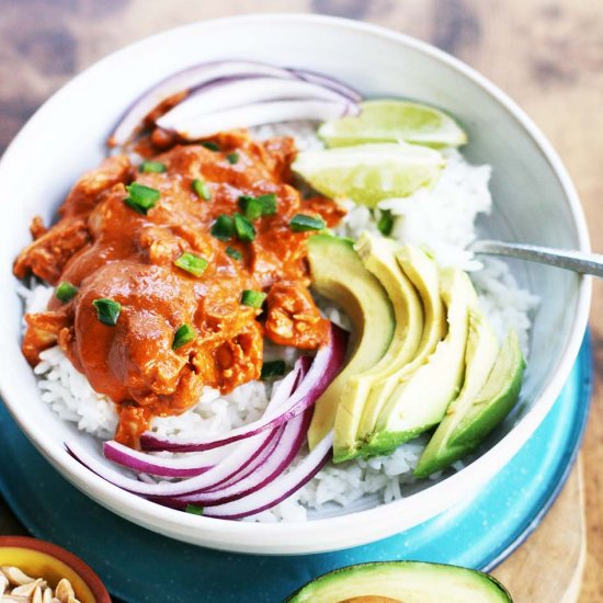 Chicken Mole Bowls