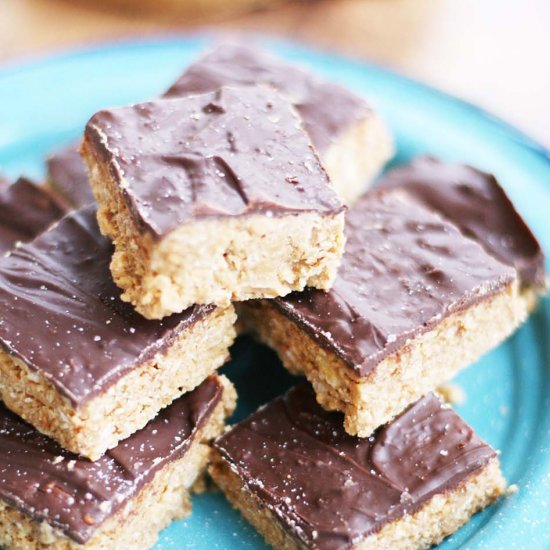 No Bake Peanut Butter Bars