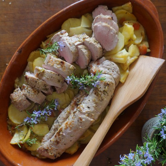 Pork Tenderloin with Rosemary