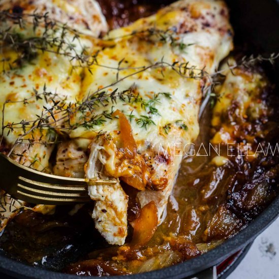 Low Carb French Onion Chicken