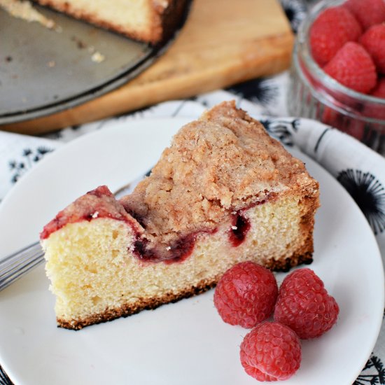 Raspberry Coffee Cake